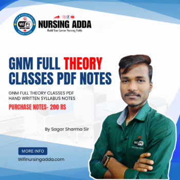 GNM, FULL THEORY CLASSES, WRITTEN PDF