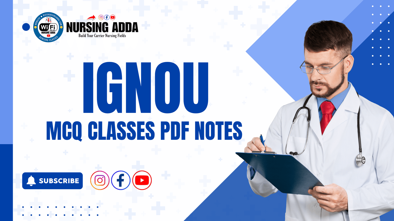 IGNOU, MCQ CLASSES PDF NOTES