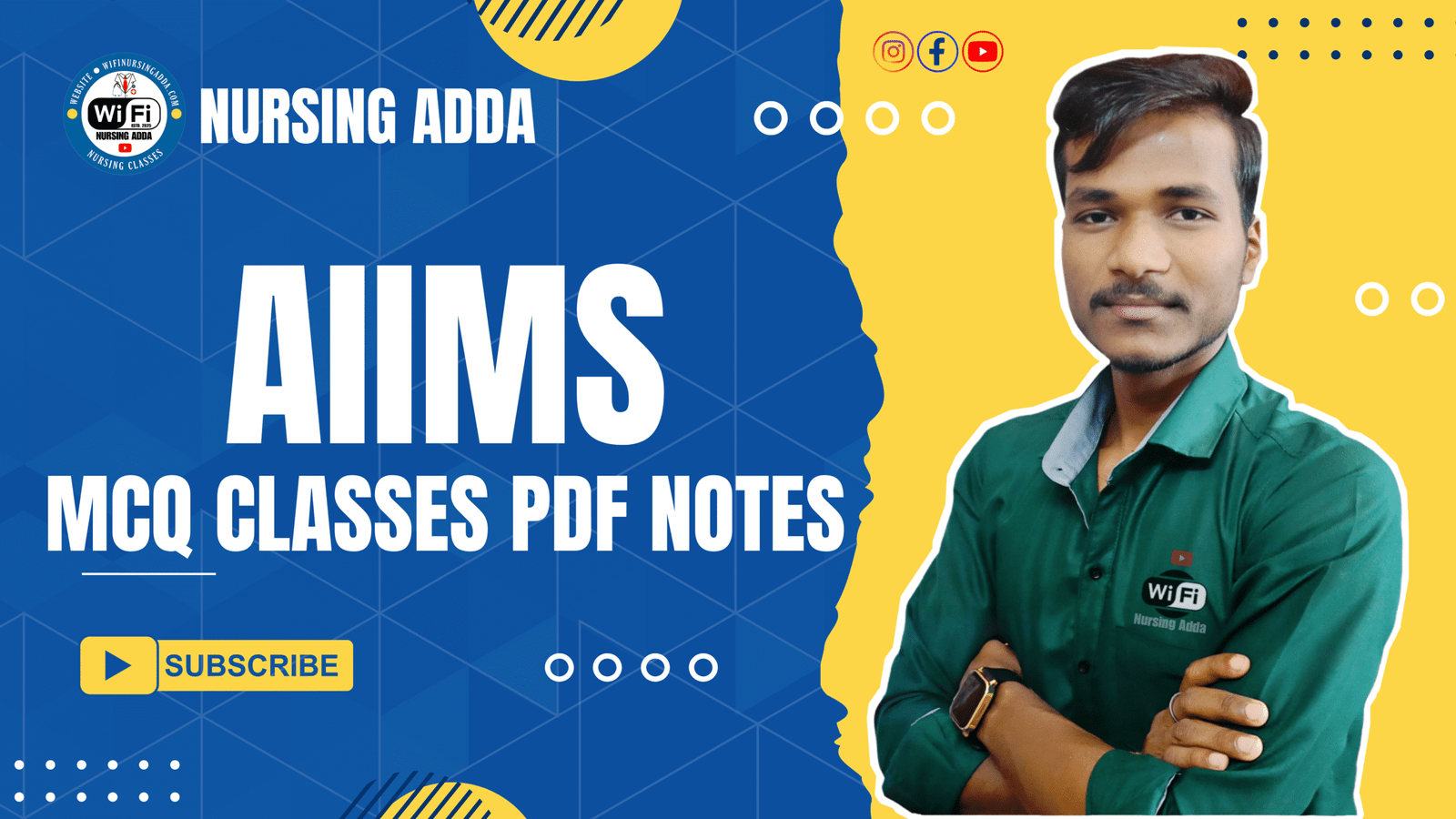 AIIMS, MCQ CLASSES PDF NOTES